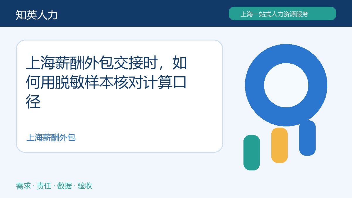 上海薪酬外包交接时，如何用脱敏样本核对计算口径主题示意图